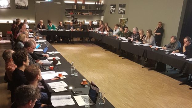 ESG became a full member of the Federation of Screenwriters in Europe. 11. oktoobril toimunud Euroopa Stsenaristide Föderatsiooni (Federation of Screenwriters i